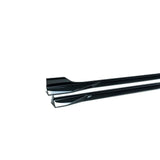 Zaero Design VW Golf GTI & Golf R Mk7 & Mk7.5 EVO-1 Gloss Black Side Skirts by Zaero Design ZA-GOLF-75-SW