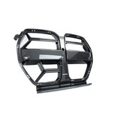 TRE BMW G8X M3/M4 Pre-Preg Carbon Fibre CSL Front Kidney Grilles without ACC Fitment (2021+) by TRE TR-BG80KGCF-N