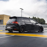 Zaero Design VW Golf GTI Mk7 EVO-1 Gloss Black Rear Diffuser by Zaero Design ZA-GOLF-7-GTI-DF