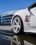 Variant Wheels Sena 21" Custom Drill Gloss White by Variant Wheels VA-EVO-2112L-SENA-WHG