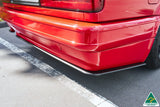 Flow Designs E30 M-Tech 2 Rear Bumper Extension (2 Piece) by Flow Designs TXE30MT2RBE