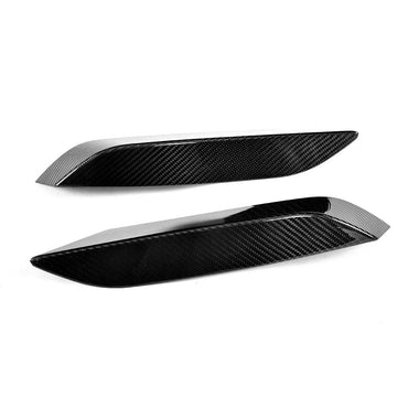 Velt Sport Dry Carbon Fiber Vent Splitters (V2) - BMW F8x M3 / M4 by Velt Sport VELT-EXT-0346