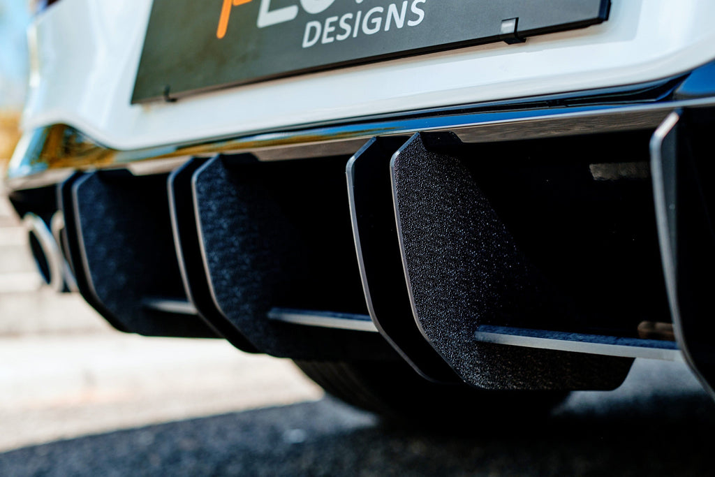 Flow Designs MK8 Golf R Flow-Lock Rear Diffuser | GLMK8RDF – UroTuning