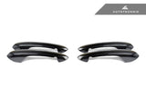 AutoTecknic Dry Carbon Door Handle Trim Set - G80 M3 by AutoTecknic ATK-BM-0009-4D-2