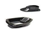 AutoTecknic Dry Carbon Grille Snorkel Set - Dodge Charger SRT Scat Pack 2015-2021 by AutoTecknic ATK-DG-0002