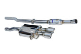 Invidia Q300 2.36" Cat-Back Exhaust - F5X MINI (Stainless Tips) by Invidia HS14MCSG3S