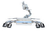 Invidia 14-17 VW Golf-R Q300 w/ Oval Stainless Steel Tips Cat-Back Exhaust by Invidia HS14GFRG3S