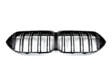 AutoTecknic Dual-Slats Gloss Black Front Grille - F44 2-Series Gran Coupe by AutoTecknic ATK-BM-0617-DS-GB