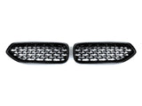 AutoTecknic Painted Glazing Black Front Grille Set - G29 Z4 by AutoTecknic ATK-BM-0611-GB-DM