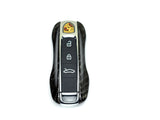 AutoTecknic Dry Carbon Key Remote Trim - Porsche Taycan | Panamera 17-Up | Cayenne 18-Up (G2) by AutoTecknic ATK-PR-0009-7