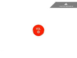 AutoTecknic Bright Red Audio Volume Button - F91/ F92/ F93 M8 by AutoTecknic ATK-BM-0041-GR-5