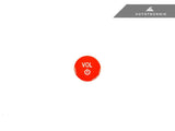 AutoTecknic Bright Red Audio Volume Button - G22/ G23/ G26 4-Series by AutoTecknic ATK-BM-0041-GR-37
