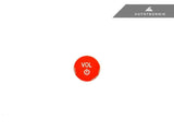 AutoTecknic Bright Red Audio Volume Button - G05 X5 | G06 X6 | G07 X7 by AutoTecknic ATK-BM-0041-GR-21