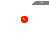 AutoTecknic Bright Red Audio Volume Button - G80 M3 | G82/ G83 M4 by AutoTecknic ATK-BM-0041-GR-49