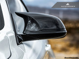 AutoTecknic Version III M-Inspired Dry Carbon Mirror Housing Kit - F22 2-Series | F30 3-Series | F32 4-Series | F87 M2 by AutoTecknic ATK-BM-0140-DCG-2