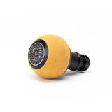 BFI BFI GS2 Heavy Weight Shift Knob - BMW Manual - Caramel Alcantara / Black Anodized GS2SU-11-1125