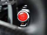 AutoTecknic Bright Red Start Stop Button - G30 5-Series | G32 6-Series GT by AutoTecknic ATK-BM-0126-RD-4