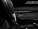 AutoTecknic Dry Carbon Interior Door Handle Trim Set - BMW F-Chassis by AutoTecknic ATK-BM-0360-6