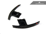 AutoTecknic Dry Carbon Battle Version Shift Paddles - F95 X5M | F96 X6M by AutoTecknic ATK-BM-0264-DCG-W-5