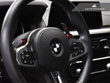 AutoTecknic Dry Carbon Battle Version Shift Paddles - F97 X3M | F98 X4M by AutoTecknic ATK-BM-0264-DCG-R-11