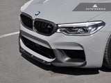 AutoTecknic Dry Carbon Fiber Center Front Lip - F90 M5 | F90 M5 Competition Pre-LCI by AutoTecknic ATK-BM-0020-5
