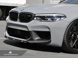 AutoTecknic Dry Carbon Fiber Center Front Lip - F90 M5 | F90 M5 Competition Pre-LCI by AutoTecknic ATK-BM-0020-3