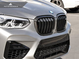 AutoTecknic Replacement Dry Carbon Grille Surround Set - F97 X3M | F98 X4M by AutoTecknic ATK-BM-0118-CF-M