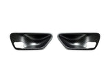 AutoTecknic Dry Carbon Interior Door Handle Trim Set - BMW F-Chassis by AutoTecknic ATK-BM-0360-5