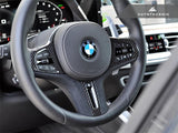 AutoTecknic Carbon Alcantara Steering Wheel Trim - F40 1-Series by AutoTecknic ATK-BM-0619-15