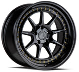 Aodhan Aodhan DS-X 18" 5x100 Gloss Black w /Gold Rivets