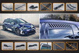Flow Designs Mk7.5 Golf R Full Lip Splitter Set with Flow-Lock Rear Diffuser by Flow Designs GLMK75RPK2-WV