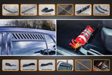 Flow Designs Mk7.5 Golf R Full Lip Splitter Set with Flow-Lock Rear Diffuser by Flow Designs GLMK75RPK0-FBR-WV