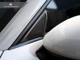 AutoTecknic Dry Carbon Side Mirror Wind Deflector Set - Porsche 991 | 981 | 718 by AutoTecknic ATK-PR-0040-2