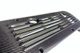 Karbonius BMW E46 M3 S54 Carbon Engine Cover - Vented by Karbonius