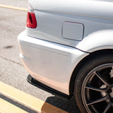 Suvneer Motorsports Suvneer MX Designed E46 Carbon Fiber Rear Splitters E46M3RRSPL