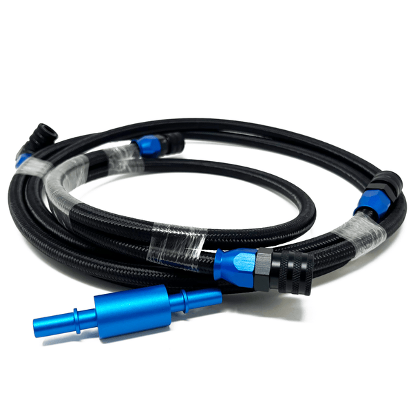 Precision Raceworks -AN-6 Performance Fuel Line Upgrade - BMW / E60 ...