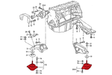 Verkline Engine Mounts For Audi 5-Cylinder (Track Hardness) by Verkline ela-001-85