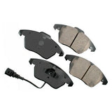 Akebono Front EURO Ultra Premium Ceramic Disc Brake Pad Kit