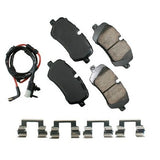 Akebono Rear EURO Ultra Premium Ceramic Disc Brake Pad Kit