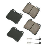 Akebono Front EURO Ultra Premium Ceramic Disc Brake Pad Kit