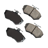 Akebono Front EURO Ultra Premium Ceramic Disc Brake Pad Kit