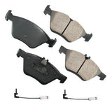 Akebono Front EURO Ultra Premium Ceramic Disc Brake Pad Kit