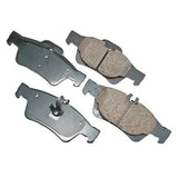 Akebono Rear EURO Ultra Premium Ceramic Disc Brake Pad Kit