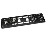 European License Plate Frame