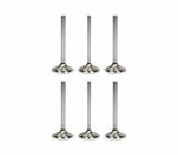 Ferrea VW VR6 36mm 6.96mm 106.90mm 19 Deg S-Flo +2mm Sgl Groove Super Alloy Exhaust Valve - Set of 6 by Ferrea F2135P