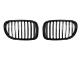 AutoTecknic Gloss Black Front Grille Set - F01/ F02 7-Series LCI by AutoTecknic ATK-BM-0177-LCI-GB