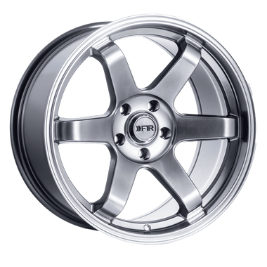 F1R 18x8.5 et38 / 5x108 F1R F106 18" 5x108 Hyper Black F10618855108HB38