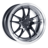 F1R 18x9.5 et38 / 5x100 F1R F102 18" 5x100 Gloss Black w/ Polish Lip F10218955100GB38