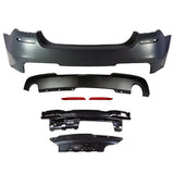 Suvneer Motorsports 535 M Sport Diffuser / No Suvneer MS Designed F10 Rear Bumper F10MTRR0+F10MTDIF535