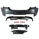 Suvneer Motorsports 550 M Sport Diffuser / Yes Suvneer MS Designed F10 Rear Bumper F10MTRR0-PDC+F10MTDIF550